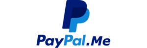 PayPal Me Logo Very Wide (Transparent)
